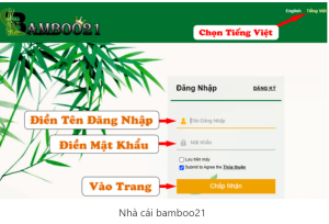 Hướng Dẫn Đăng Nhập Nhà Cái BamBoo21